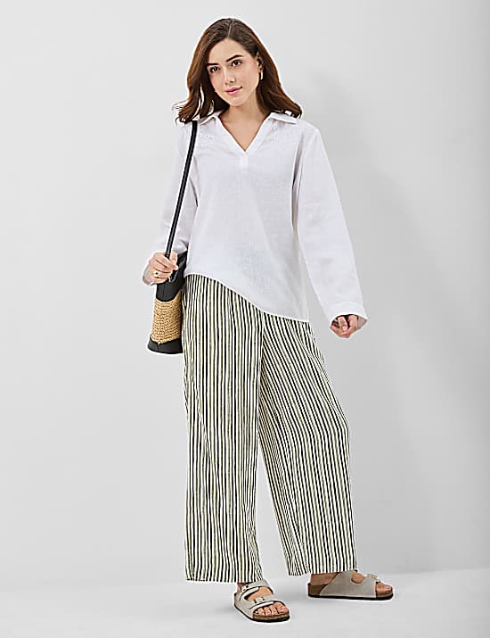 Tailored Striped Longline Waistcoat