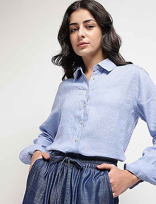 Tailored Striped Longline Waistcoat