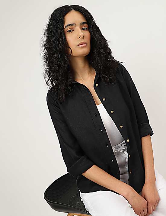 Tailored Striped Longline Waistcoat