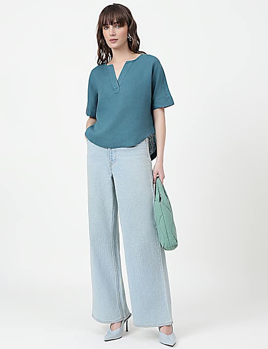 Tailored Striped Longline Waistcoat
