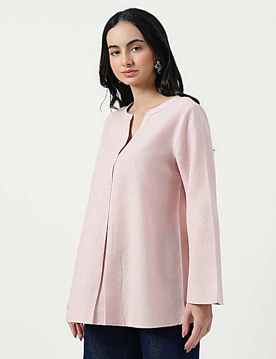 Tailored Striped Longline Waistcoat