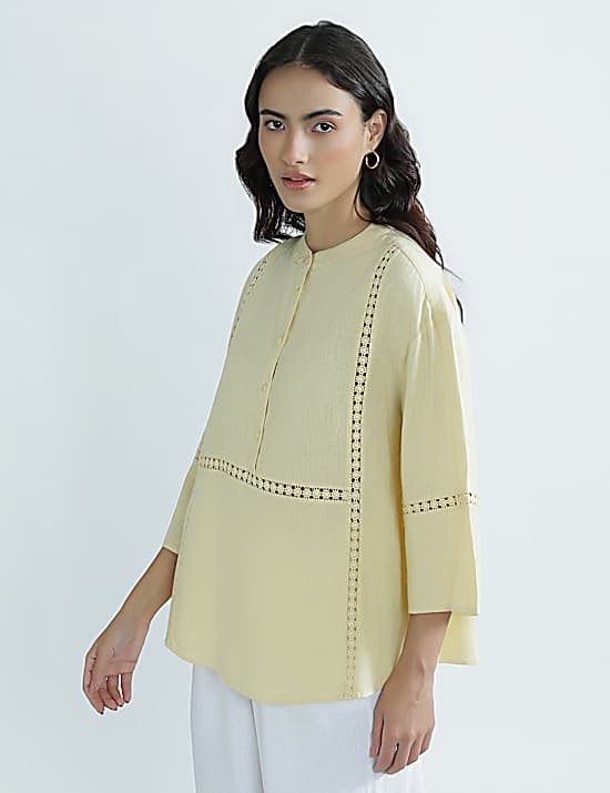 Tailored Striped Longline Waistcoat