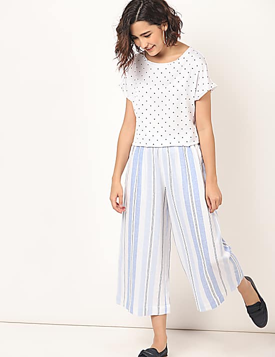 Tailored Striped Longline Waistcoat