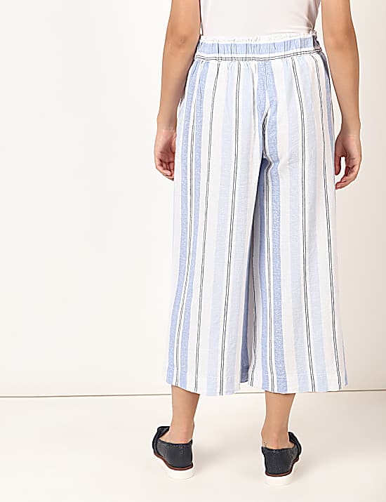 Tailored Striped Longline Waistcoat