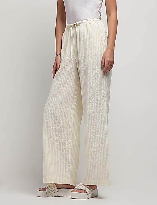 Tailored Striped Longline Waistcoat