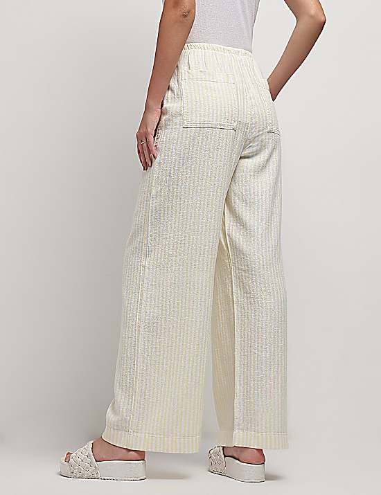 Tailored Striped Longline Waistcoat