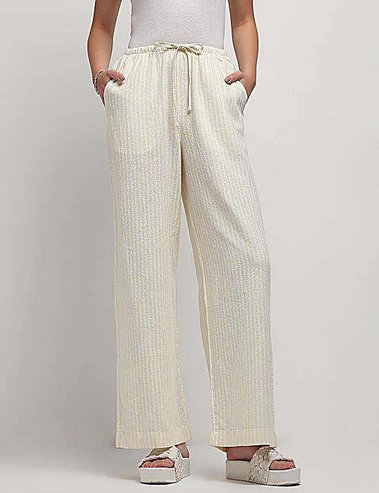 Tailored Striped Longline Waistcoat