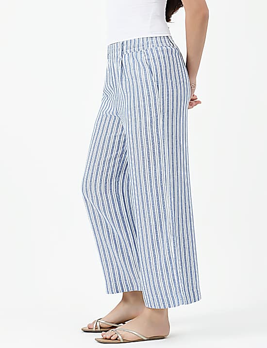 Tailored Striped Longline Waistcoat