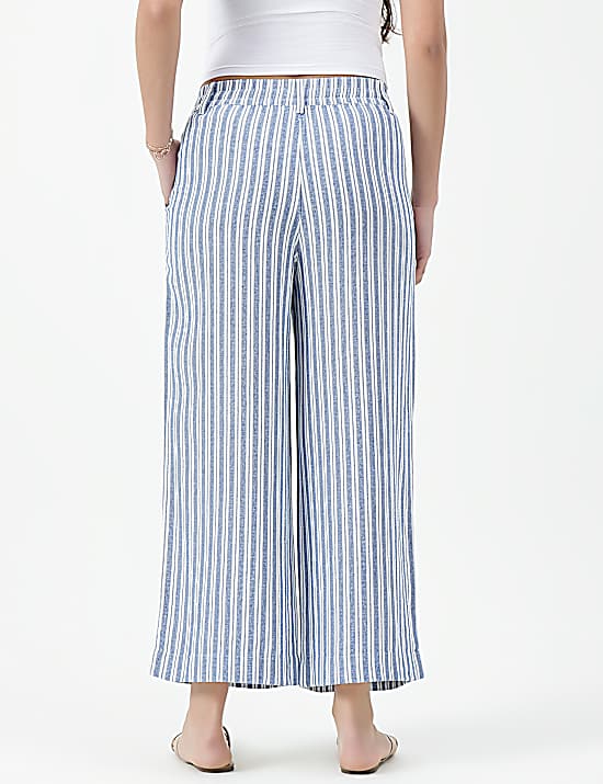 Tailored Striped Longline Waistcoat