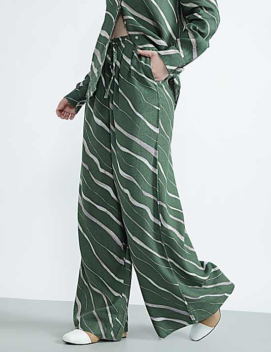 Tailored Striped Longline Waistcoat