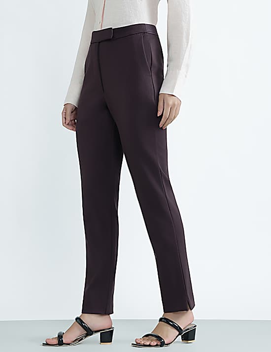 Tailored Striped Longline Waistcoat