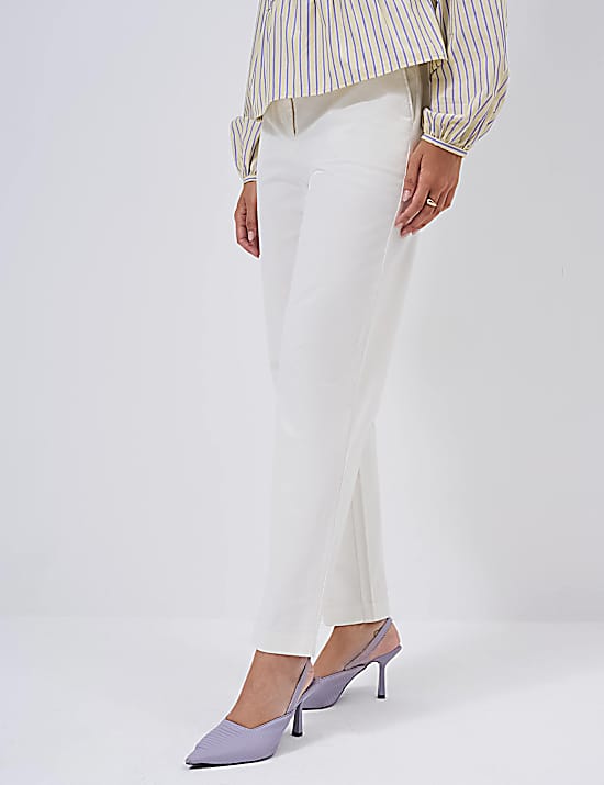 Tailored Striped Longline Waistcoat