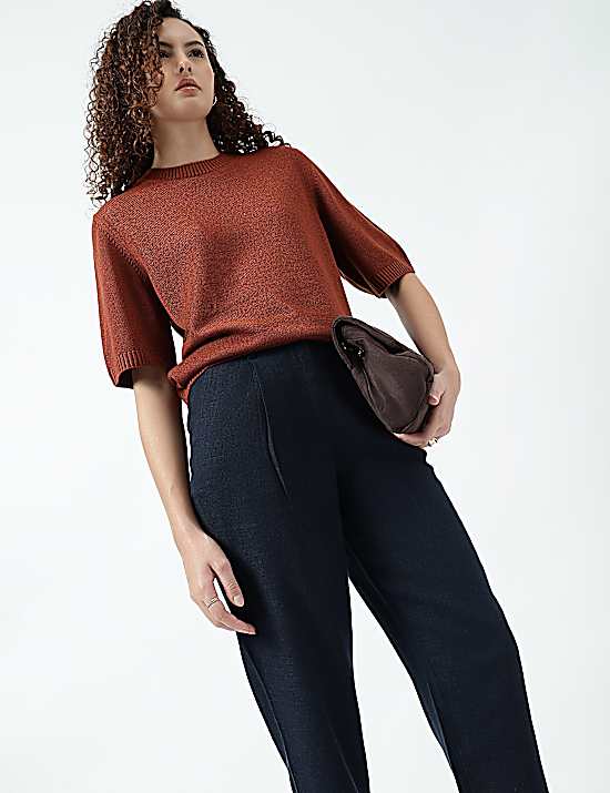 Tailored Striped Longline Waistcoat