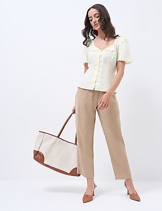 Tailored Striped Longline Waistcoat