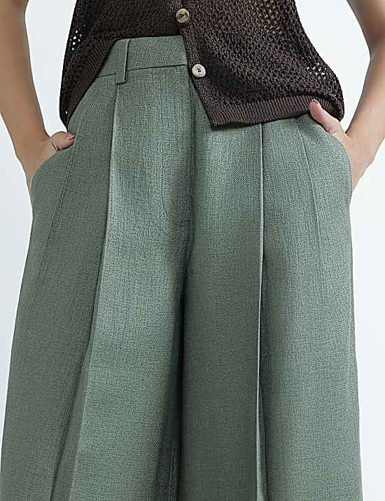 Tailored Striped Longline Waistcoat
