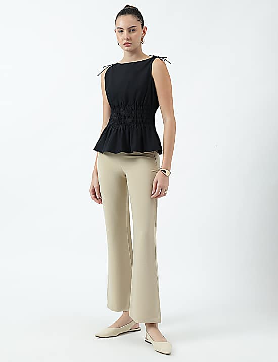 Tailored Striped Longline Waistcoat