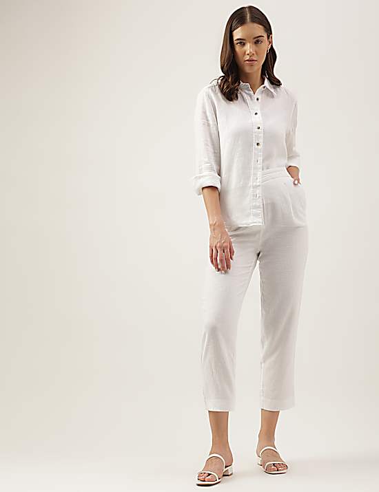 Tailored Striped Longline Waistcoat