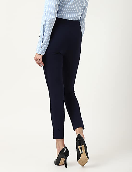 Tailored Striped Longline Waistcoat