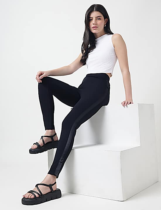 Tailored Striped Longline Waistcoat