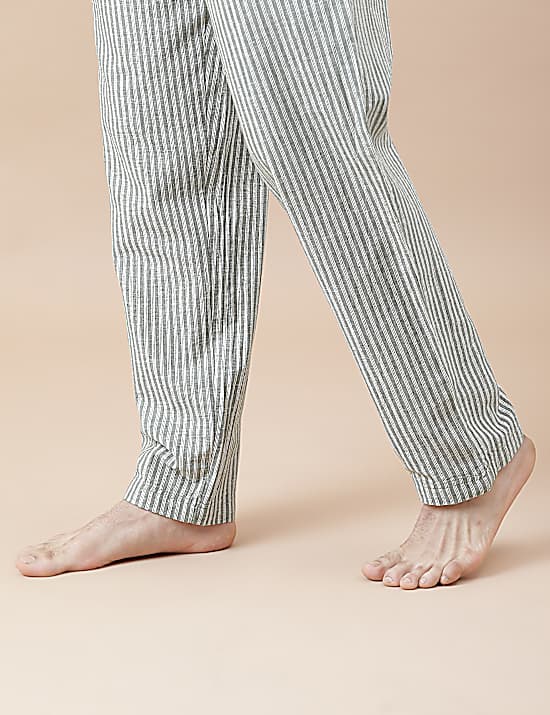 Tailored Striped Longline Waistcoat