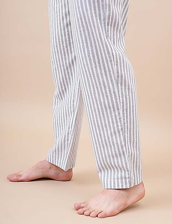 Tailored Striped Longline Waistcoat