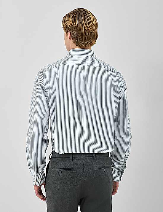 Tailored Striped Longline Waistcoat