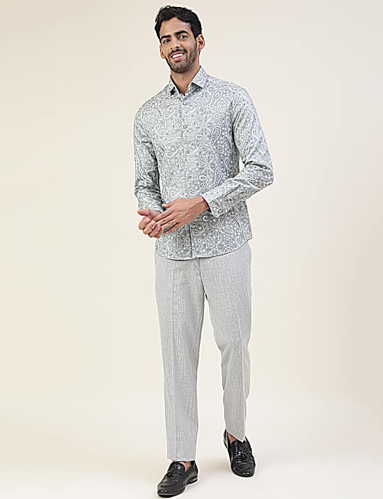 Tailored Striped Longline Waistcoat