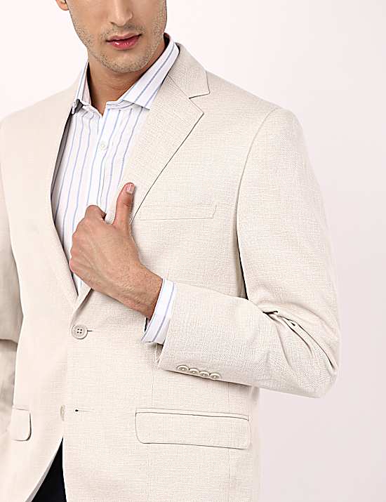 Tailored Striped Longline Waistcoat