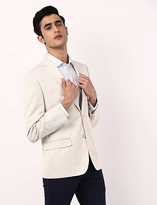 Tailored Striped Longline Waistcoat
