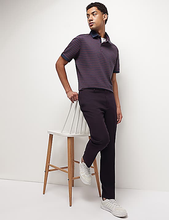 Tailored Striped Longline Waistcoat