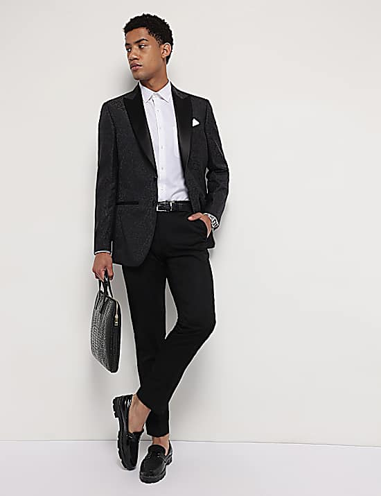 Tailored Striped Longline Waistcoat