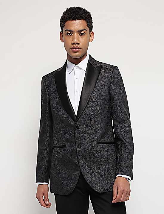 Tailored Striped Longline Waistcoat