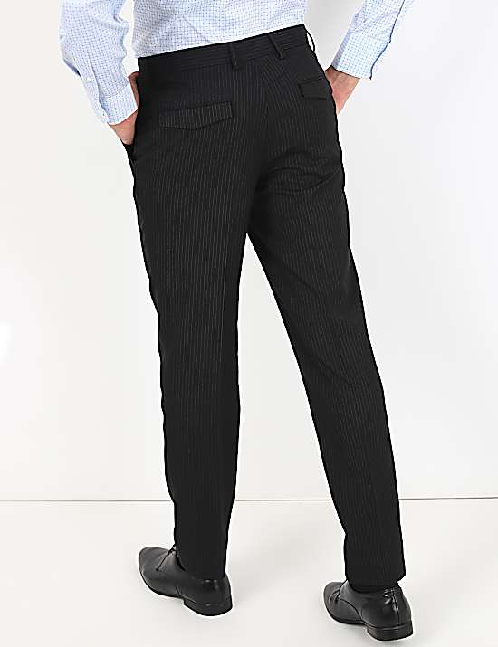 Tailored Striped Longline Waistcoat