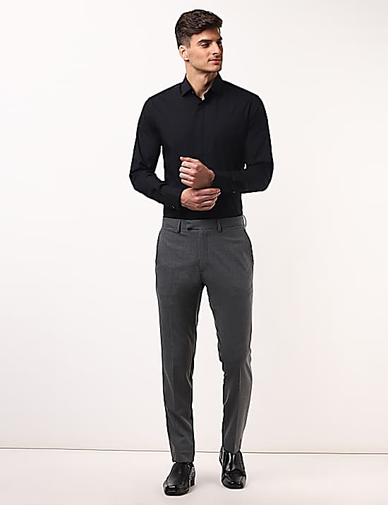 Tailored Striped Longline Waistcoat