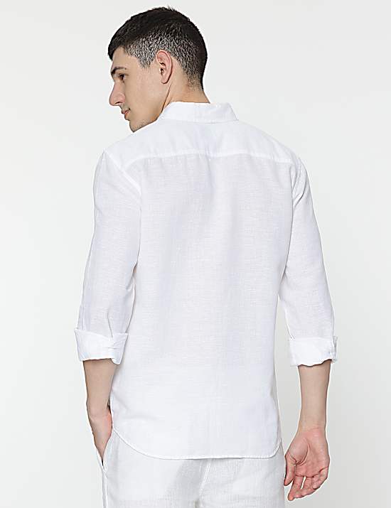 Tailored Striped Longline Waistcoat