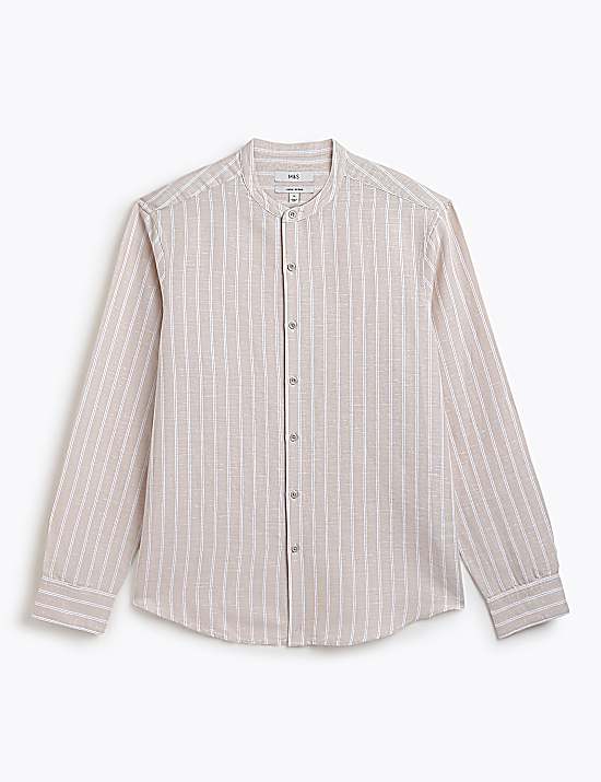 Tailored Striped Longline Waistcoat
