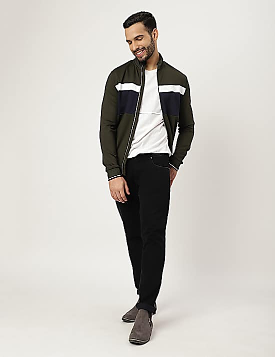 Tailored Striped Longline Waistcoat