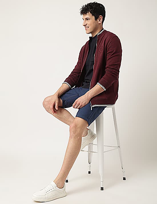 Tailored Striped Longline Waistcoat