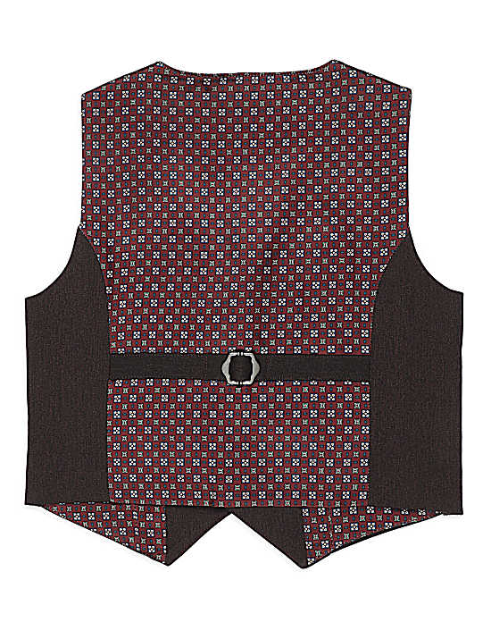 Tailored Striped Longline Waistcoat