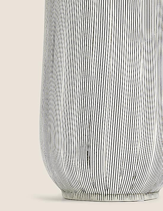 Tailored Striped Longline Waistcoat