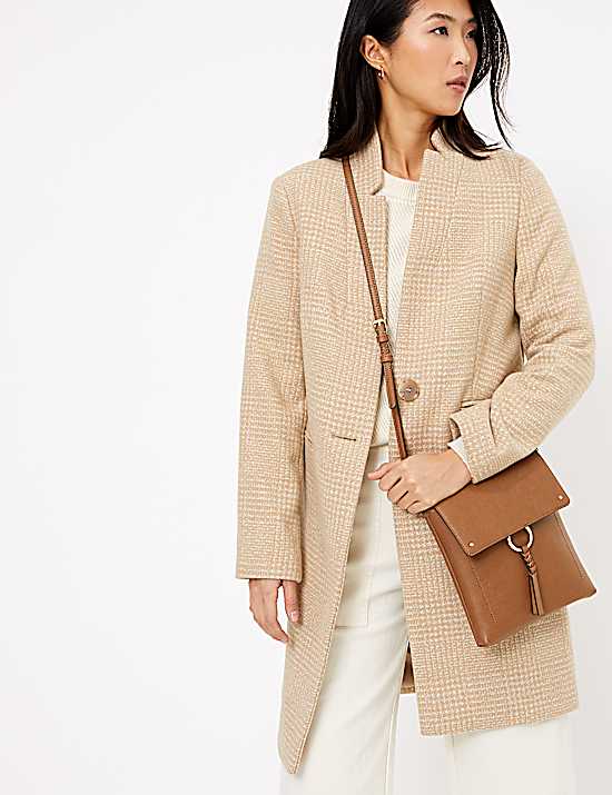 Tailored Striped Longline Waistcoat