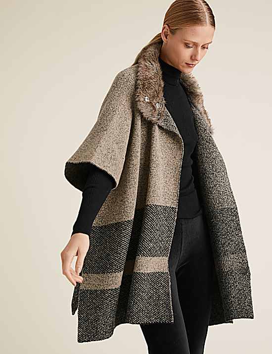 Tailored Striped Longline Waistcoat