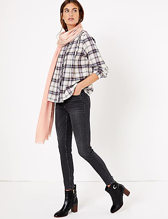 Tailored Striped Longline Waistcoat