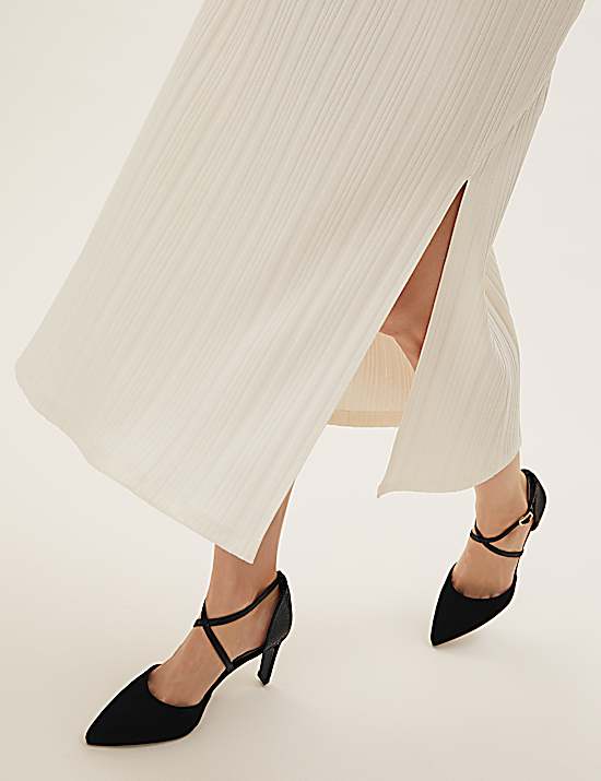 Tailored Striped Longline Waistcoat