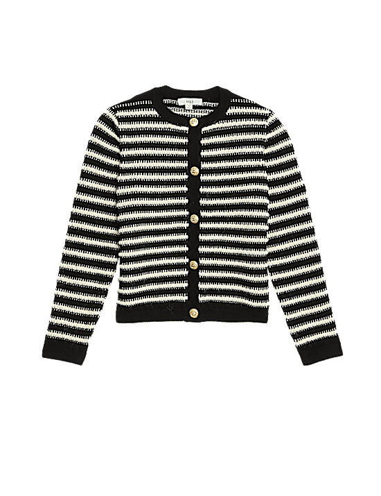Tailored Striped Longline Waistcoat