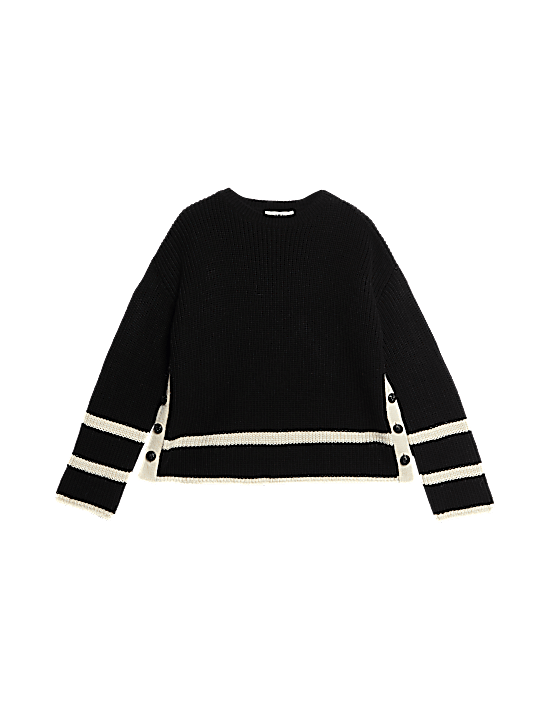Tailored Striped Longline Waistcoat