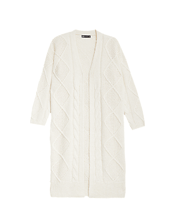 Tailored Striped Longline Waistcoat