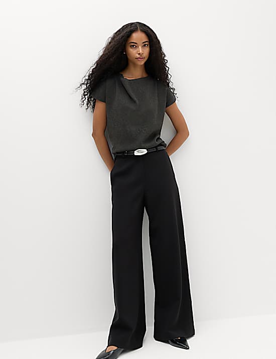 Tailored Striped Longline Waistcoat