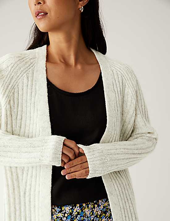 Tailored Striped Longline Waistcoat