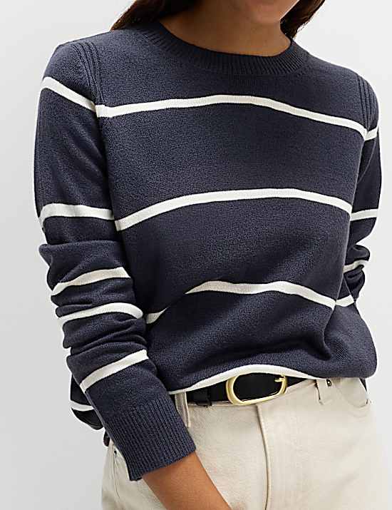 Tailored Striped Longline Waistcoat